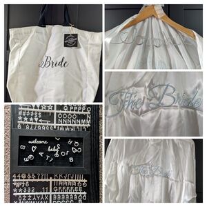 White Bride Tote Bag